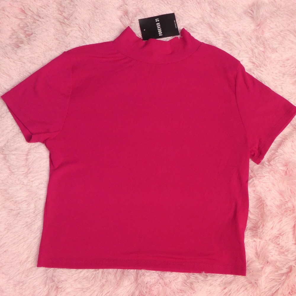 🤎 [FINAL PRICE] Forever21 Hot Pink Knit Top | NWT